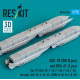Reskit Rs72-0516 1/72 Gbu-39 Sdb 8 Pcs And Bru-61 2 Pcs Su-27 Mig-29 F-16 F-15e F-22 F-35 Tornado Jas-39 A-10 Ac-130w B-1b B-2 B-52 3d Printed