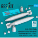Reskit Rs72-0580 1/72 Blu-27a/B 750lb Napalm Bombs Finned Mxu-469/B Or Unfinned 2pcs A-1 A-4 A-7 A-26k B-57 F-4 F-100 F-105 3d Printed