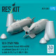 Reskit Rs72-0580 1/72 Blu-27a/B 750lb Napalm Bombs Finned Mxu-469/B Or Unfinned 2pcs A-1 A-4 A-7 A-26k B-57 F-4 F-100 F-105 3d Printed