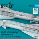 Reskit Rs72-0601 1/72 Kh-29t As-14b Kedge Missiles With Aku-58 2 Pcs Su-17 Su-25 Su-24 Su-30 Mig-27 3d Printed
