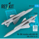 Reskit Rs72-0602 1/72 Kh-58u Missiles With Aku-58 2 Pcs Mig-25bm Su-24 3d Printed
