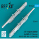 Reskit Rs72-0605 1/72 Us Weapon Adapter For Mig-29 Fulcrum 2 Pcs Gbu-39 Sdb Gbu-62 Jdam-er 3d Printed