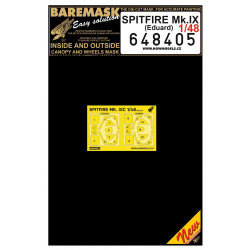 Hgw 648405 1/48 Masks For Spitfire Mk.ix For Eduard