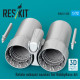 Reskit Rsu72-0335 1/72 Rafale Exhaust Nozzles For Hobbyboss Kit 3d Printed