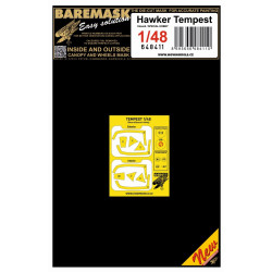 Hgw 648411 1/48 Masks For Hawker Tempest For Eduard, Special Hobby