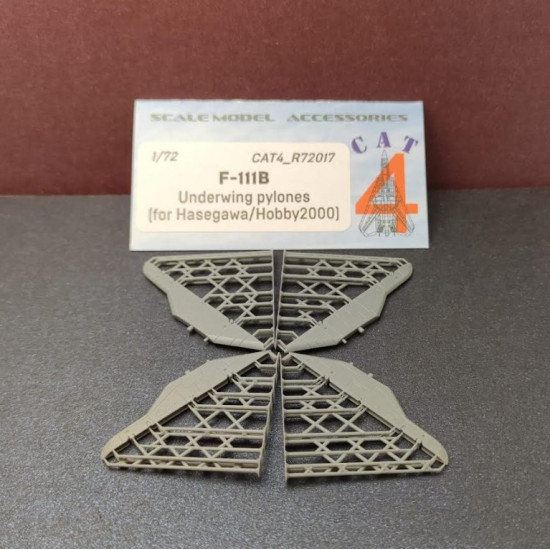 Cat4-r72017 1/72 F-111b Underwing Pylones For Hasegawa Hobby2000 4 Pcs