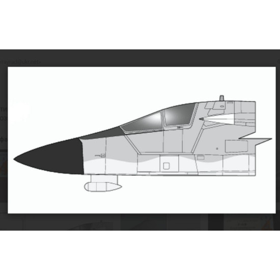 Cat4-r72019 1/72 F-111b Nose Section Pre-production 152714 15 For Hasegawa