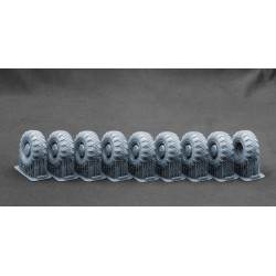 Scalex Wm-35028 1/35 Maz 543 Maz-7310 V-203 Wheel Set For Trumpeter And Meng