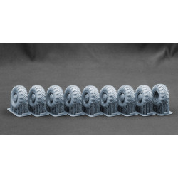 Scalex Wm-35028s 1/35 Maz 543/Maz-7310 V-203 Sagged Wheel Set For Trumpeter And Meng