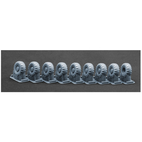 Scalex Wm-72006 1/72 Maz 543/Maz-7310 V-203 Ordinary Wheel Set For Hobby Boss And Revell