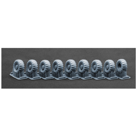 Scalex Wm-72006s 1/72 Maz 543/Maz-7310 V-203 Sagged Wheel Set For Hobby Boss And Revell