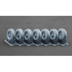 Scalex Wm-35037 1/35 Ural-4320 Oi-25 Ordinary Wheel Set For Trumpeter