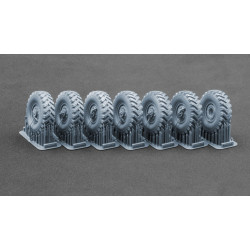 Scalex Wm-35037s 1/35 Ural-4320 Oi-25 Ordinary Wheel Set For Trumpeter