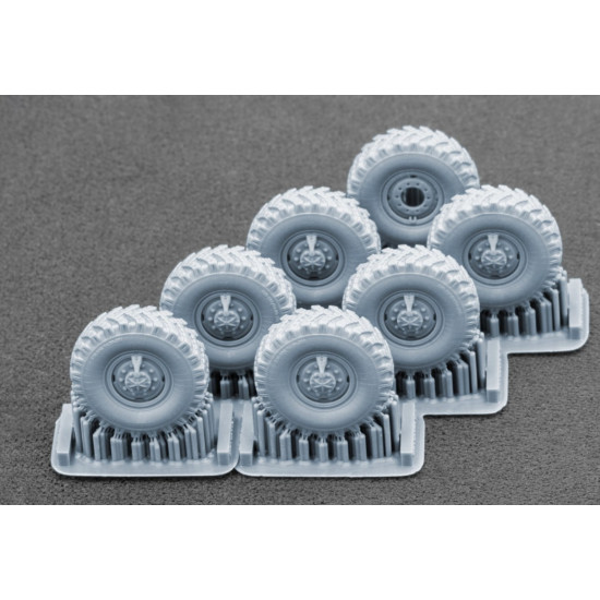 Scalex Wm-72016 1/72 Ural-4320 Oi-25 Ordinary Wheel Set For Trumpeter