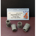 Cat4-r72021 1/72 P W Tf30-p-3 Nozzle Long For F-111b 151970 2pcs