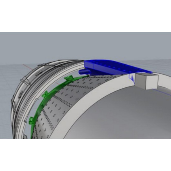 Cat4-r72022 1/72 P W Tf30-p-3 Nozzle Short For F-111b 151971/72 2pcs