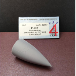 Cat4-r48119 1/48 F-111b Nose Section Pre-production 152714/15 For Academy