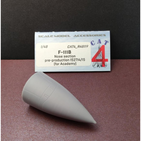 Cat4-r48119 1/48 F-111b Nose Section Pre-production 152714/15 For Academy