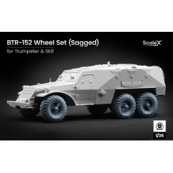 Scalex Wm-35036s 1/35 Btr-152 Sagged Wheel Set Trumpeter And Skif