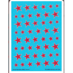 Techmod 48132 1/48 Decal For Soviet Red Stars Ww Ii Part Iv
