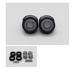 Diolex Dp24179 1/24 Wheels 16 Inch Bbs E50 Zero Lip For Tamiya Fujimi Aoshima Revell