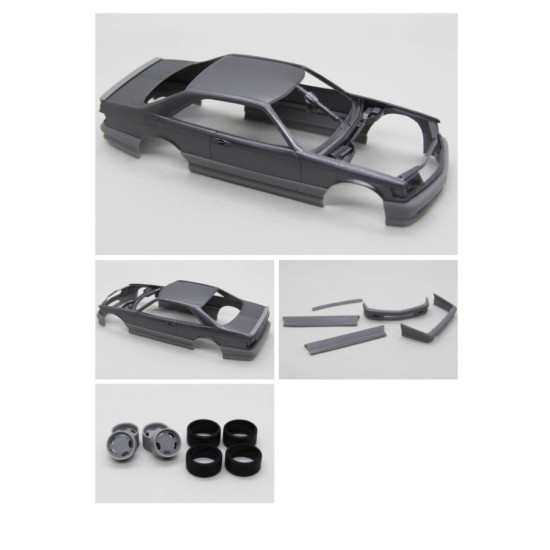 Diolex Dp24185 1/24 3d Print Wald Mercedes 500sec With Wheels Transkit For Tamiya