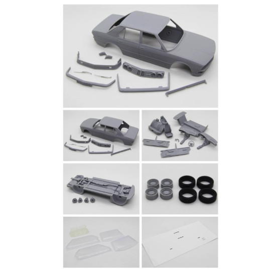 Diolex Dp24186 1/24 3d Print Resin Kit Alpina B9/B10 Bmw E28 With White Decals
