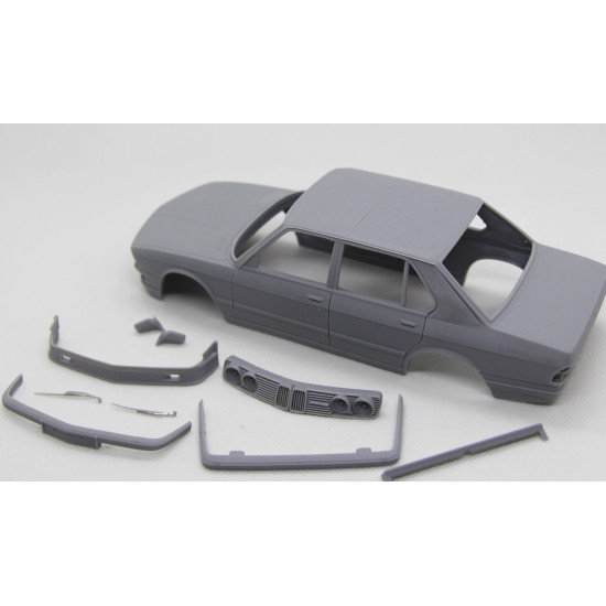 Diolex Dp24187 1/24 3d Print Resin Kit Alpina B9/B10 Bmw E28 With Black Decals