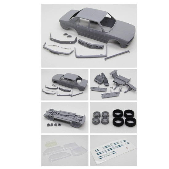 Diolex Dp24188 1/24 3d Print Resin Kit Alpina B9/B10 Bmw E28 With Color Decals