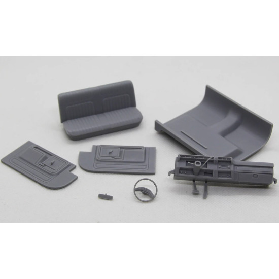 Diolex Dp24189 1/25 3d Print Resin Kit Ford F-150 Single Cab Long Bed 1980