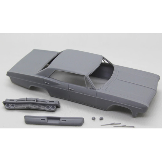 Diolex Dp24190 1/25 3d Print Resin Kit Chevrolet Impala 4-door Sedan 1966
