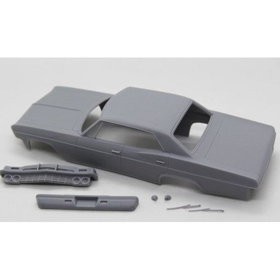 Diolex Dp24190 1/25 3d Print Resin Kit Chevrolet Impala 4-door Sedan 1966