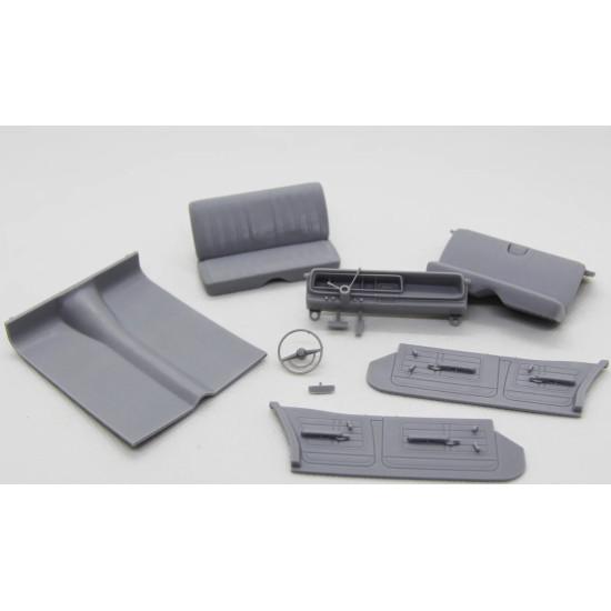 Diolex Dp24190 1/25 3d Print Resin Kit Chevrolet Impala 4-door Sedan 1966