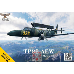 Sova Model 72088 1/72 Tp-88 Aew Swedish Air Force Plastic Model Kit