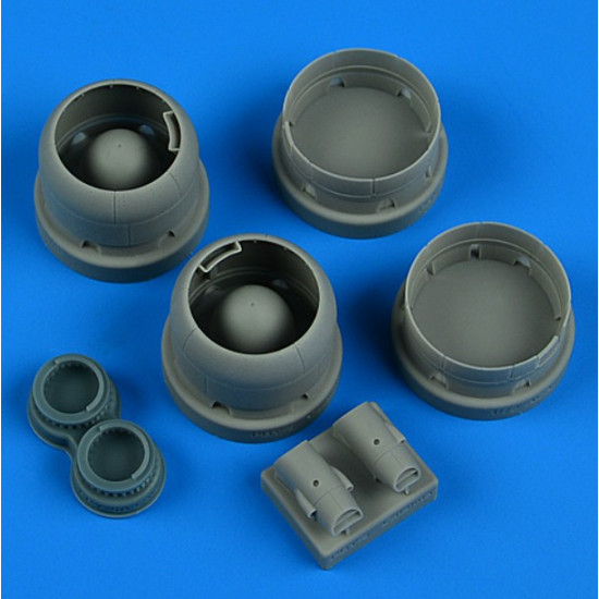 Quickboost 72720 1/72 Pby-5 Catalina Correct Cowlings Closed Flaps For Academy