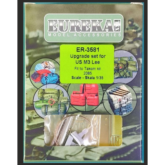 Eureka Er-3581 1/35 Upgrade Set For Us M3 Lee Fit To Takom Kit 2085