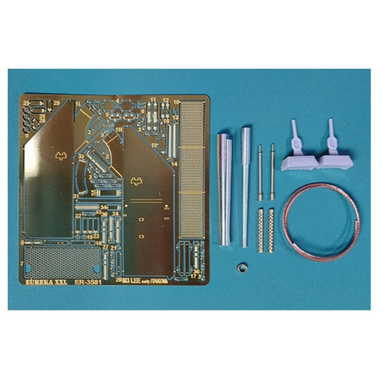 Eureka Er-3581 1/35 Upgrade Set For Us M3 Lee Fit To Takom Kit 2085