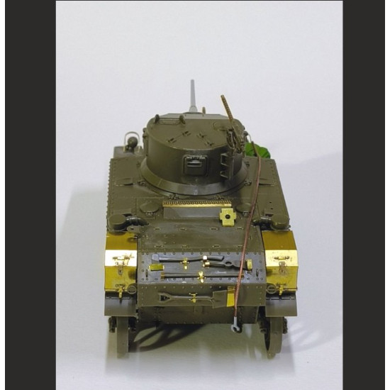 Eureka Er-3583 1/35 Upgrade Set For Us Light Tank M3 Stuart Late Prod Fit To Tamiya Kit