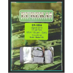 Eureka Er-3584 1/35 Upgrade Set For Us Light Tank M5a1 Stuart Early Fit To Afv Kit