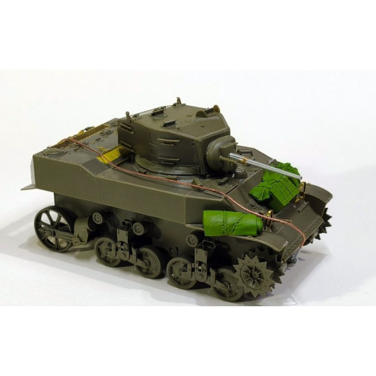 Eureka Er-3584 1/35 Upgrade Set For Us Light Tank M5a1 Stuart Early Fit To Afv Kit