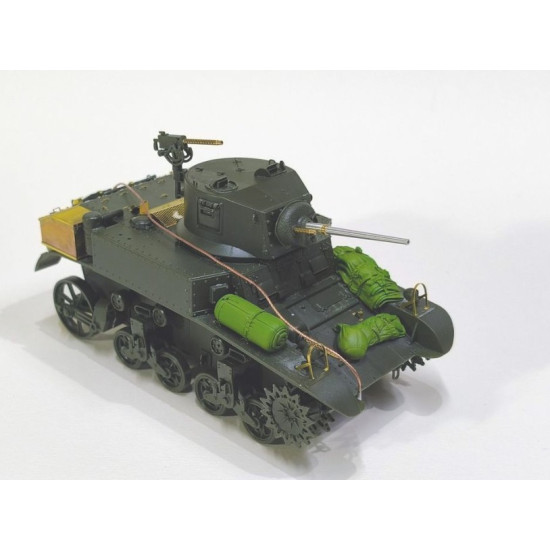 Eureka Er-3585 1/35 Upgrade Set For Us Light Tank M3a1 Stuart Fit To Academy/Italeri Kit