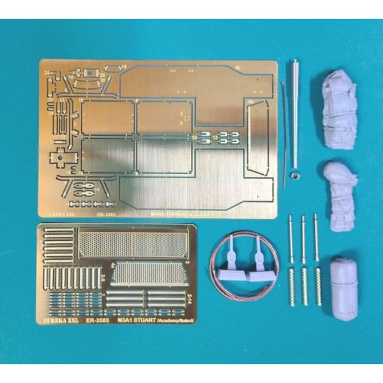 Eureka Er-3585 1/35 Upgrade Set For Us Light Tank M3a1 Stuart Fit To Academy/Italeri Kit