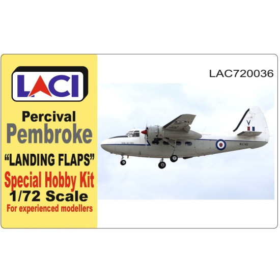 Laci 720036 1/72 Percival Pembroke Landing Flaps For Sh Kit