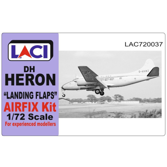 Laci 720037 1/72 Dh 114 Heron Landing Flaps For Airfix Kit