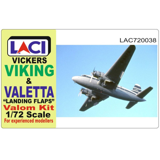 Laci 720038 1/72 Vickers Viking Landing Flaps For Valom Kit