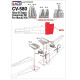 Laci 720040 1/72 Convair Cv 580 Set For Mach 2 Kit