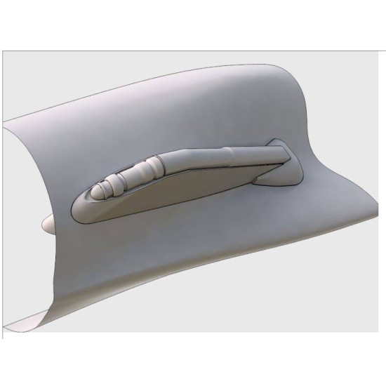 Model Maker 3d72044 1/72 Asian Fulcrums Part 1 3d Printed Refueling Probe Malaysia Kazakhstan North Korea Ex D72044a