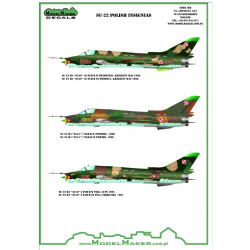 Model Maker D72082 1/72 Su-22 Polish Insignias