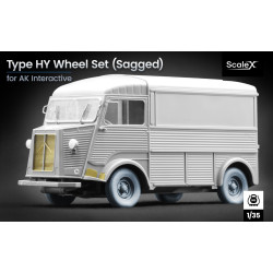 Scalex Wm-35032s 1/35 Type Hy Ordinary Wheel Set Ak Interactive
