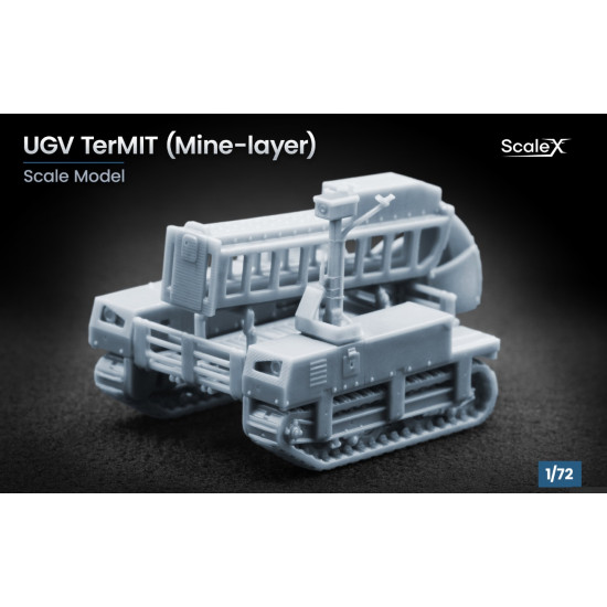 Scalex Vg-72008 1/72 Ugv Termit With Mine-laying Module Resin Model